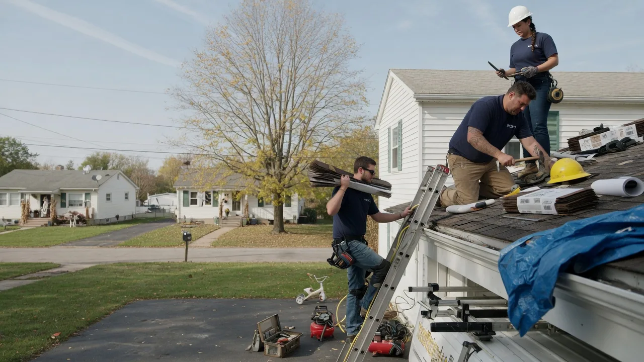 Local Roofing Contractors in Long Bottom, OH near me